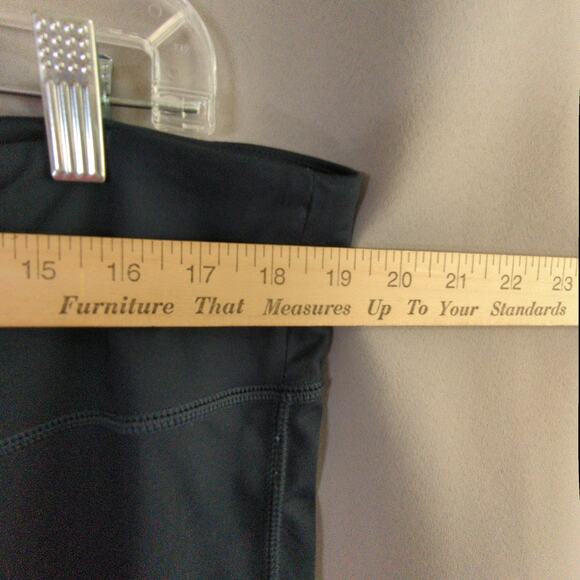 J Jill Fit Performance Leggings Womens Plus 2X Blue 7/8 Curved Seam - Picture 5 of 9